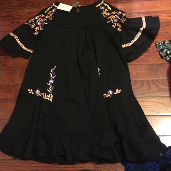 NEW NWT Free People Palvo Dress Black - Picture 5 of 5